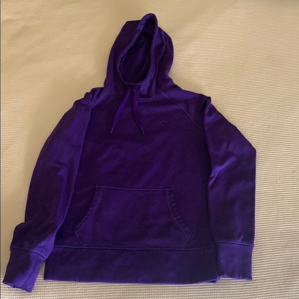 Purple Nike hoodie
